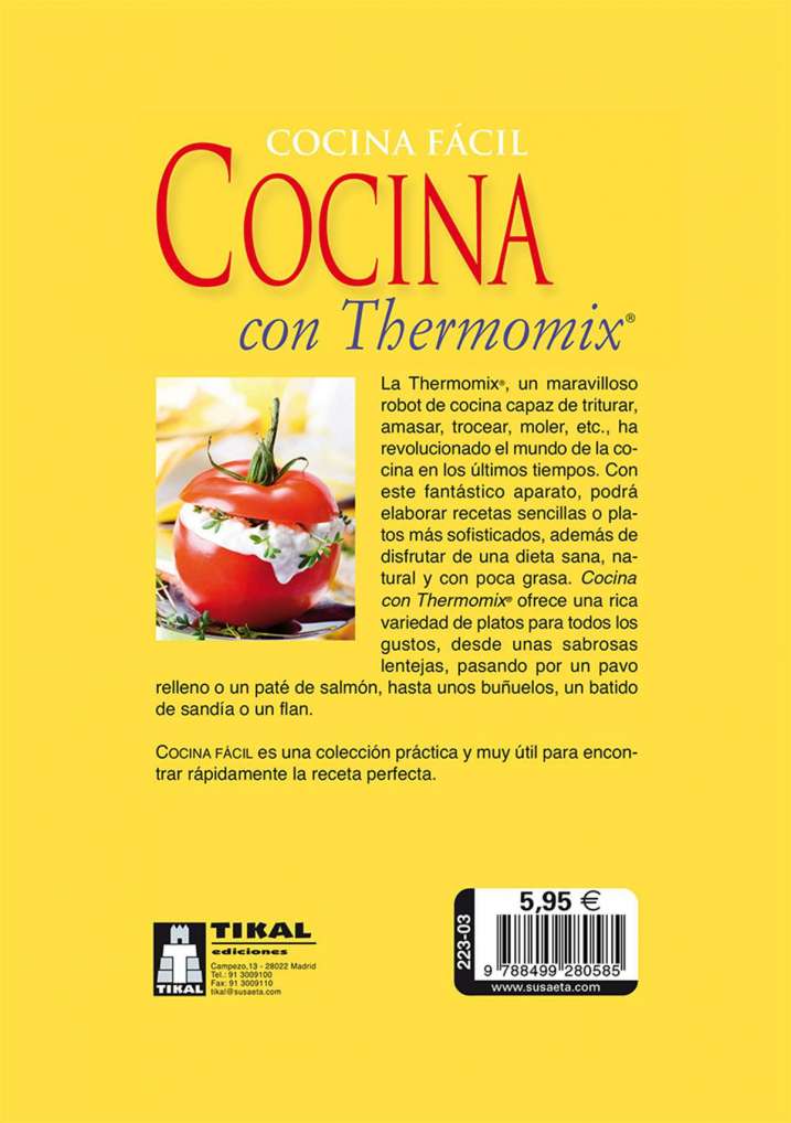 Cocina con thermomix