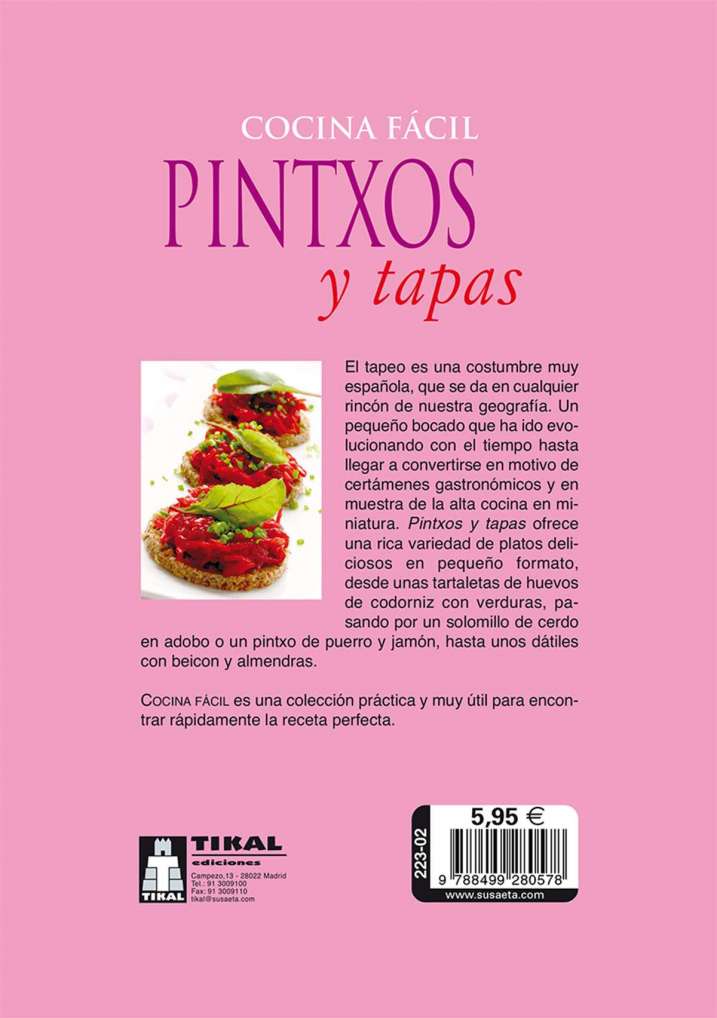Pintxos y tapas