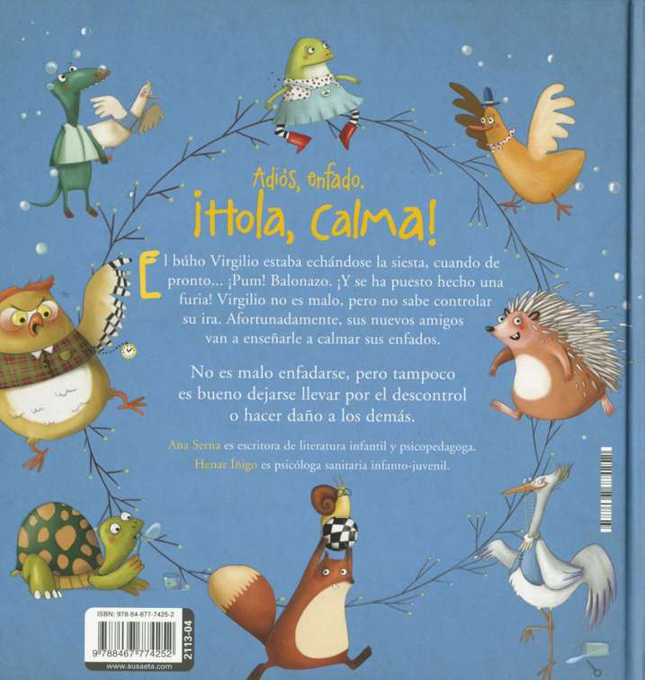 Adiós, enfado. ¡Hola, calma!