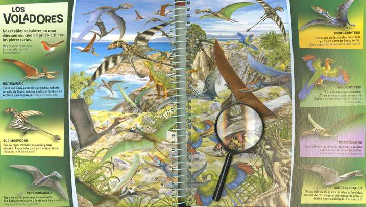 Busca y descubre dinosaurios