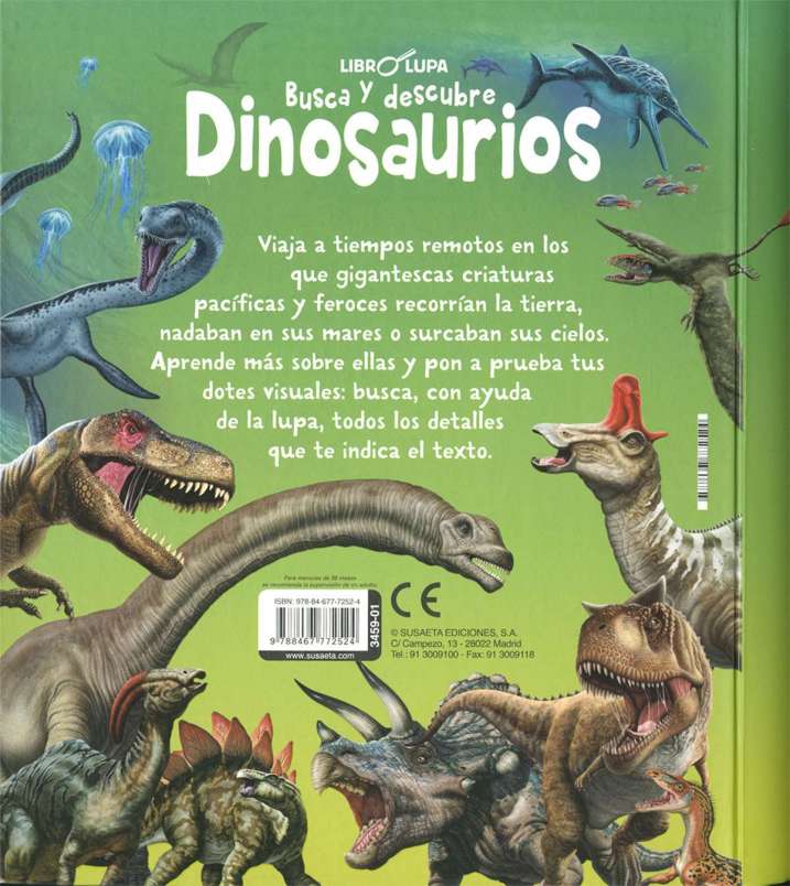 Busca y descubre dinosaurios