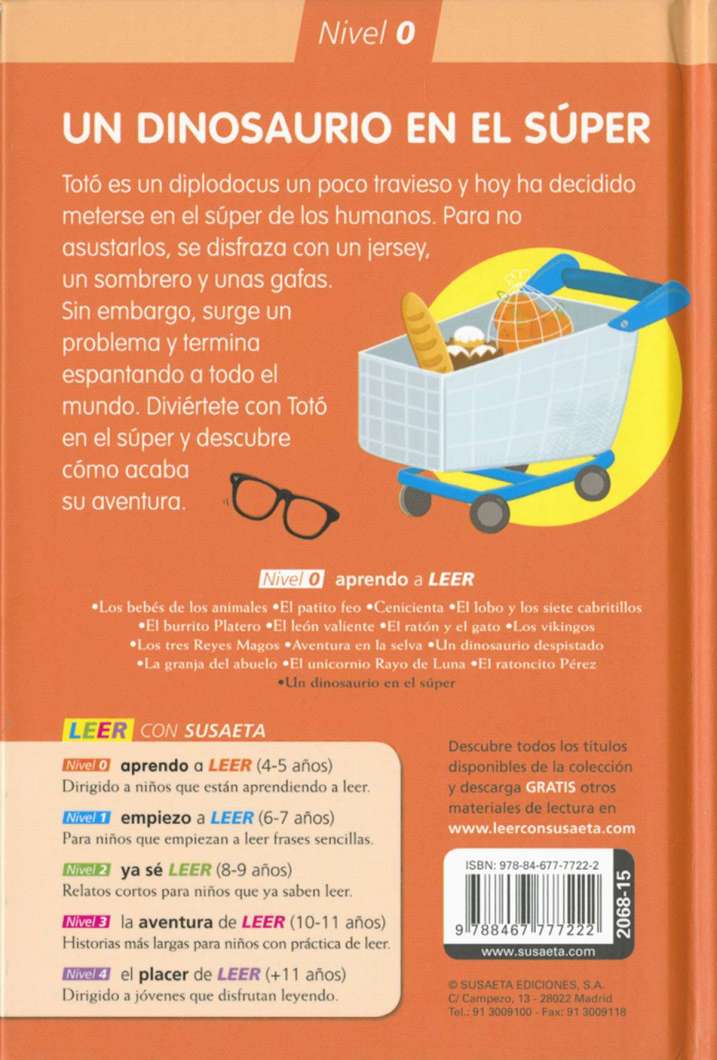 Un dinosaurio en el súper