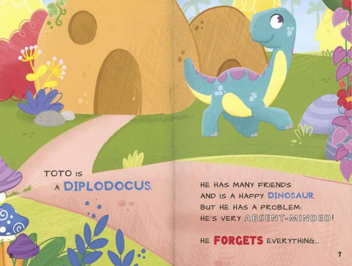 An Absent-Minded Dinosaur