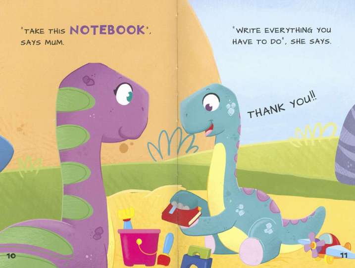 An Absent-Minded Dinosaur