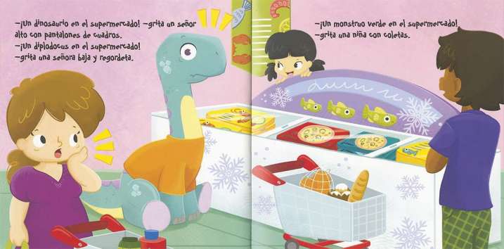 Un dinosaurio en el...