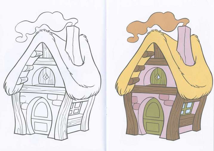 Colorea Blancanieves