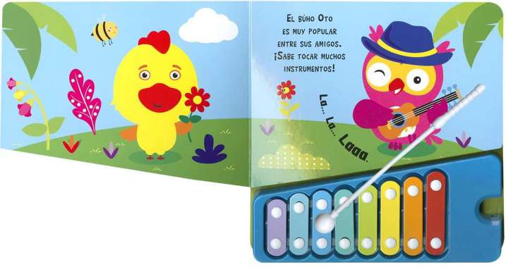 El búho enseña a tocar el...