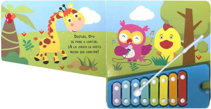 El búho enseña a tocar el...