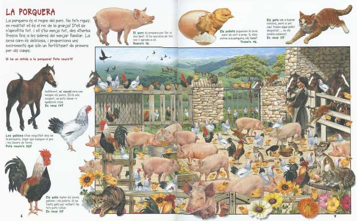 Busca els animals de la granja