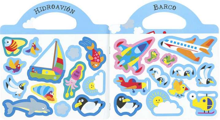 Aviones y barcos (pinta y...