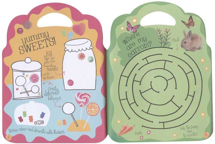 My fun colouring backpack...