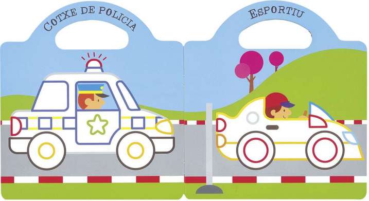 Cotxes (pinta i enganxa)