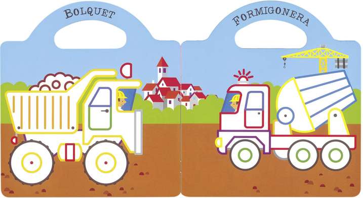 Camions (pinta i enganxa)