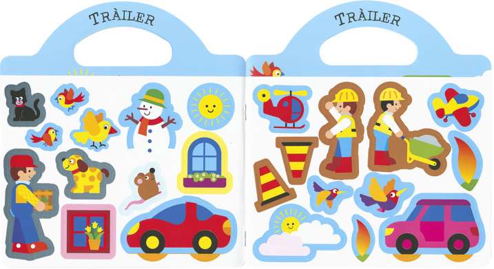 Camions (pinta i enganxa)