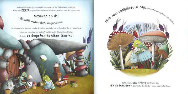 Agur, tristura. Kaixo, poza!