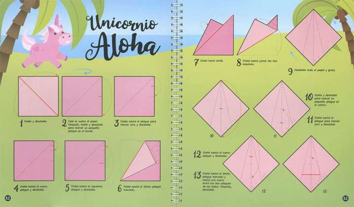 Origami. Unicornios y otros...