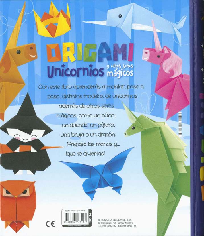 Origami. Unicornios y otros...