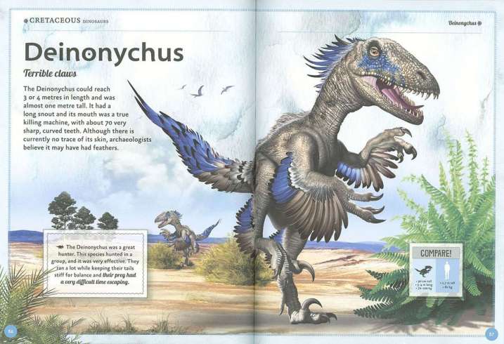 The amazing book of dinosaurs