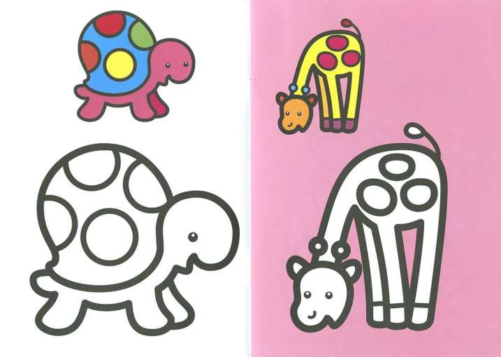 Ya sé colorear 2-3 años