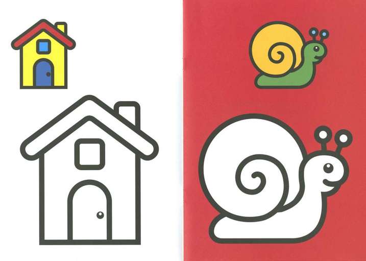 Ya sé colorear 2-3 años