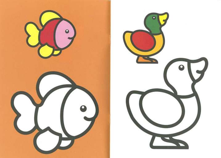 Ya sé colorear 2-3 años