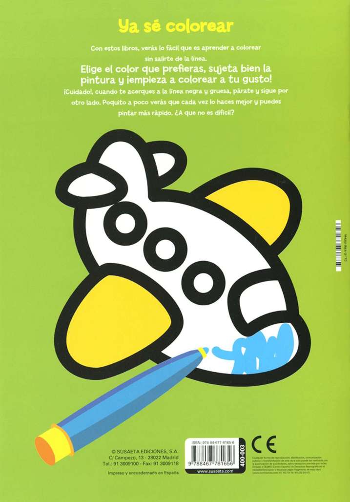 Ya sé colorear 2-3 años