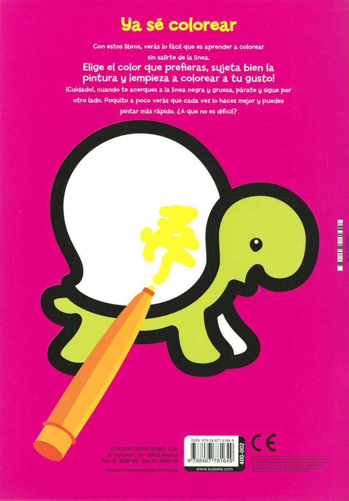 Ya sé colorear 2-3 años