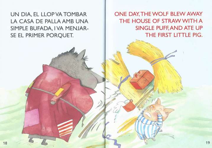 Els tres porquets/The three...