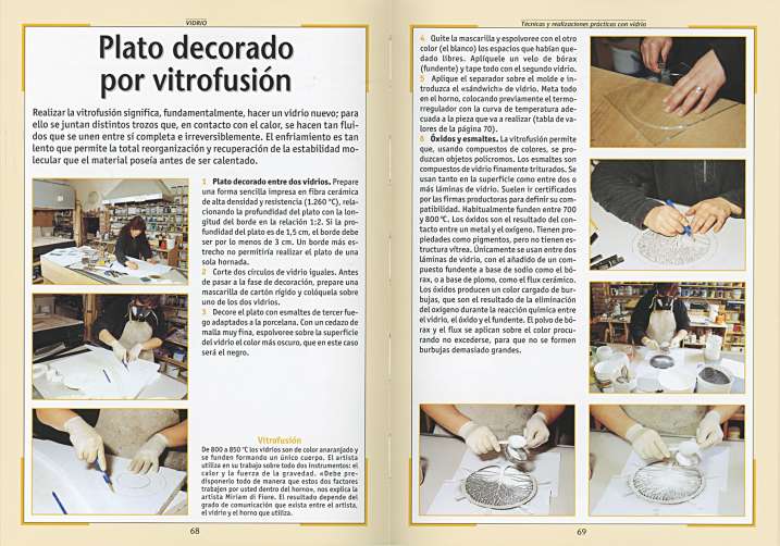 Guía para trabajr el vidrio