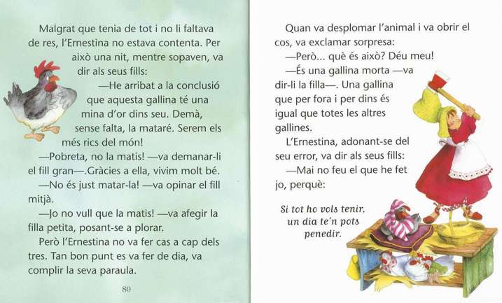 20 Faules de La Fontaine