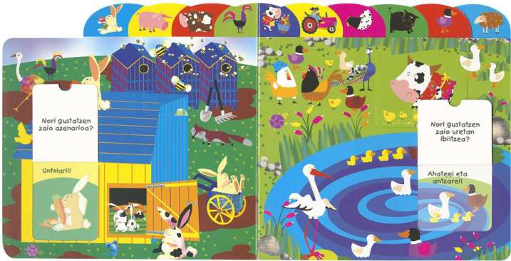 Baserria eta bertako abereak