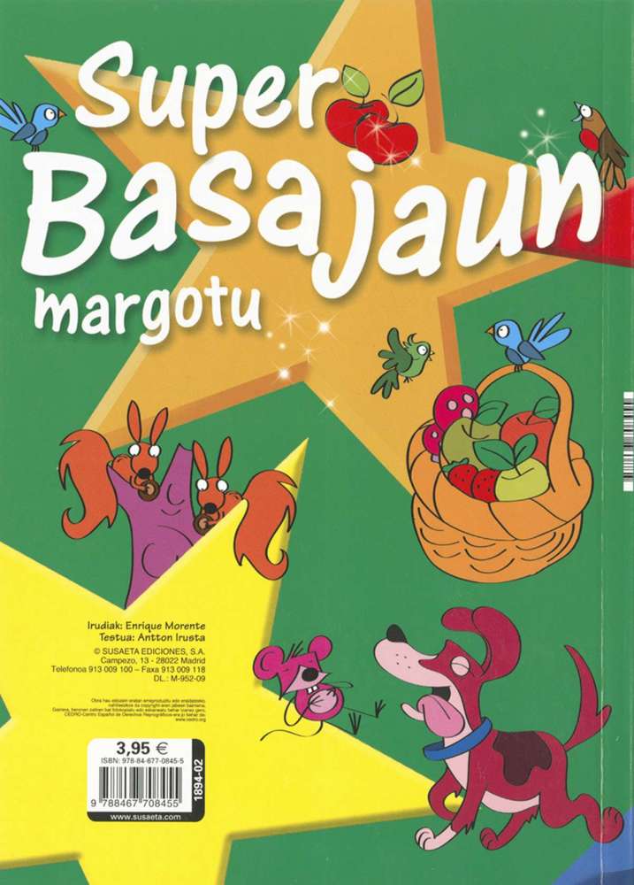 Super Basajaun margotu