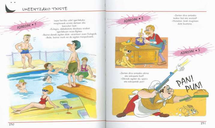 Umeentzako 365 Txiste