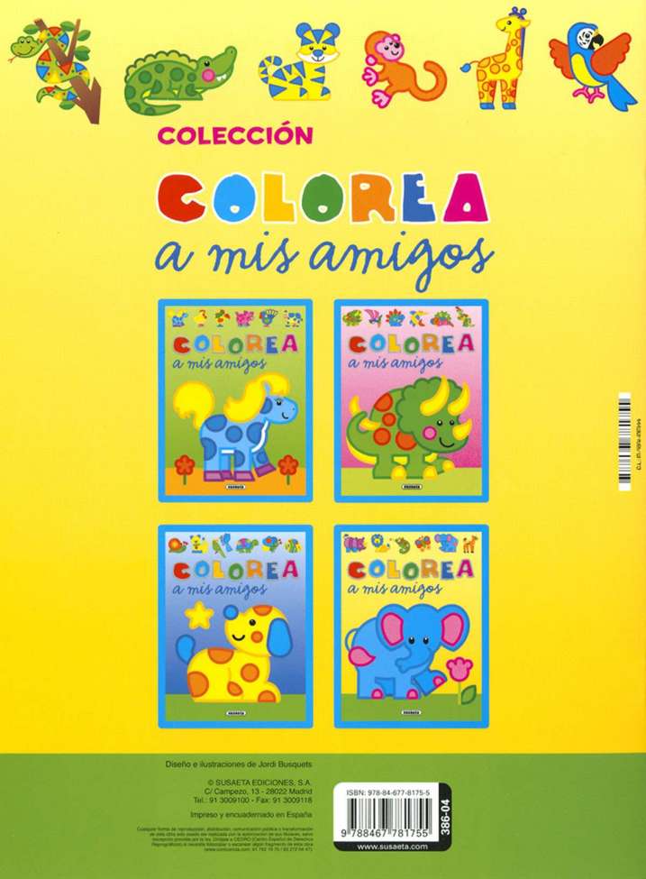 Colorea a mis amigos