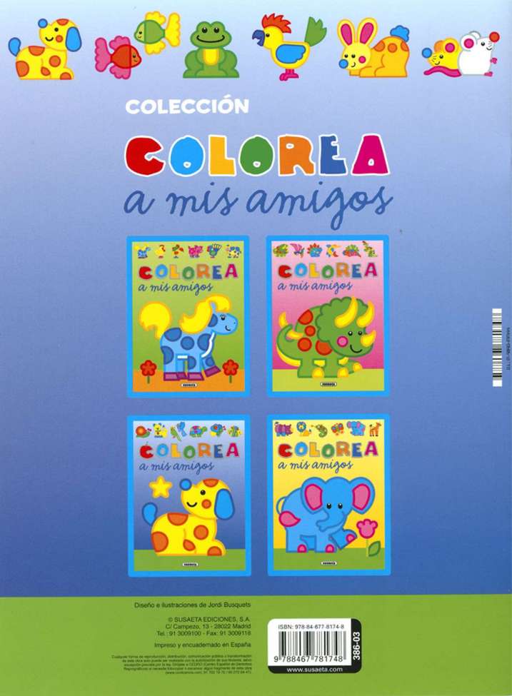 Colorea a mis amigos