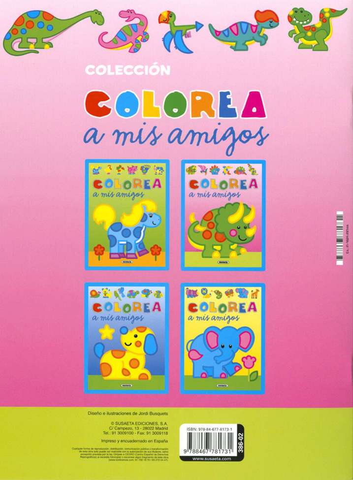 Colorea a mis amigos