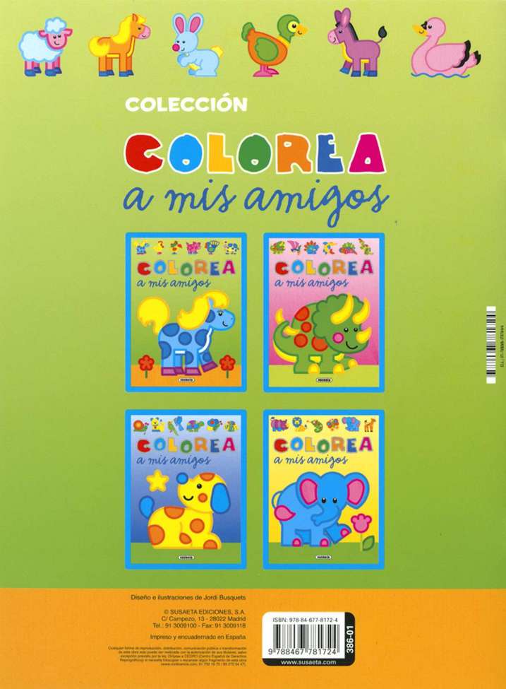 Colorea a mis amigos