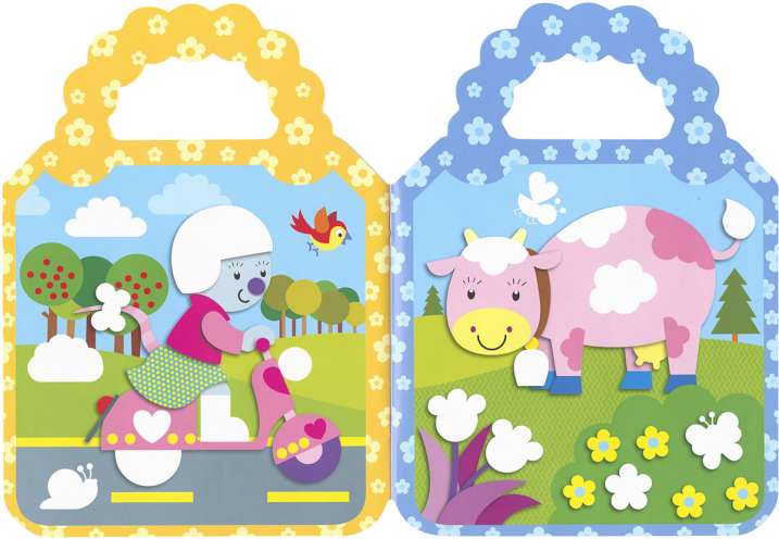 Pegatinas viajeras bolso