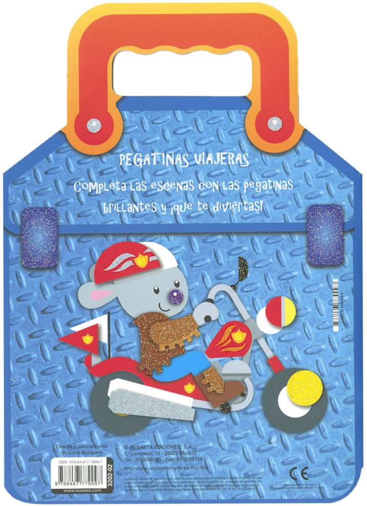 Pegatinas viajeras maleta