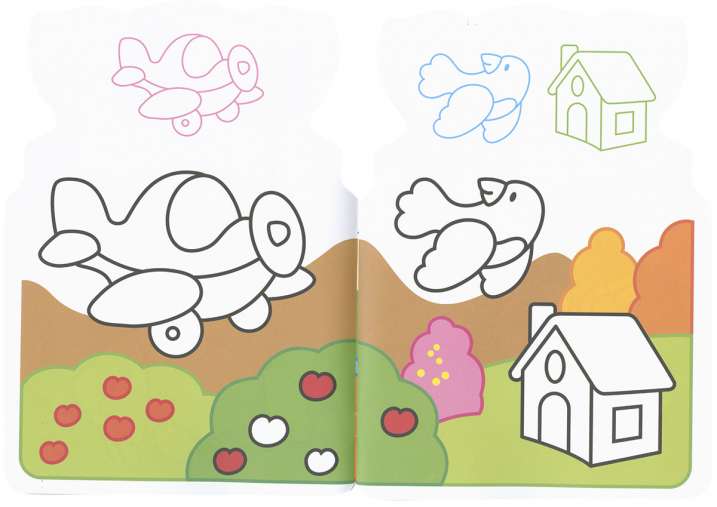 Pego y coloreo animales 1