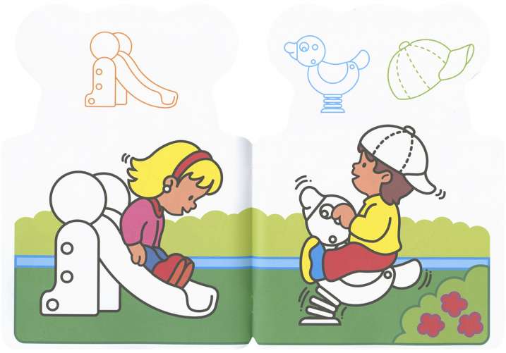 Pego y coloreo animales 2