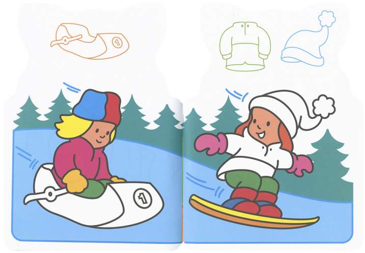 Pego y coloreo animales 3