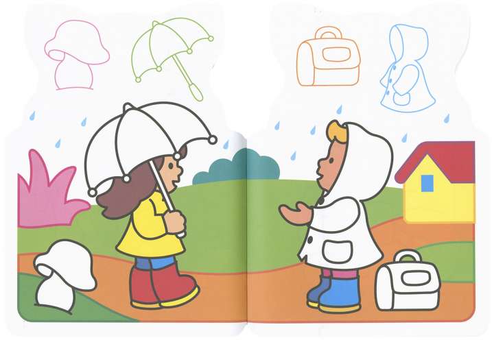 Pego y coloreo animales 3