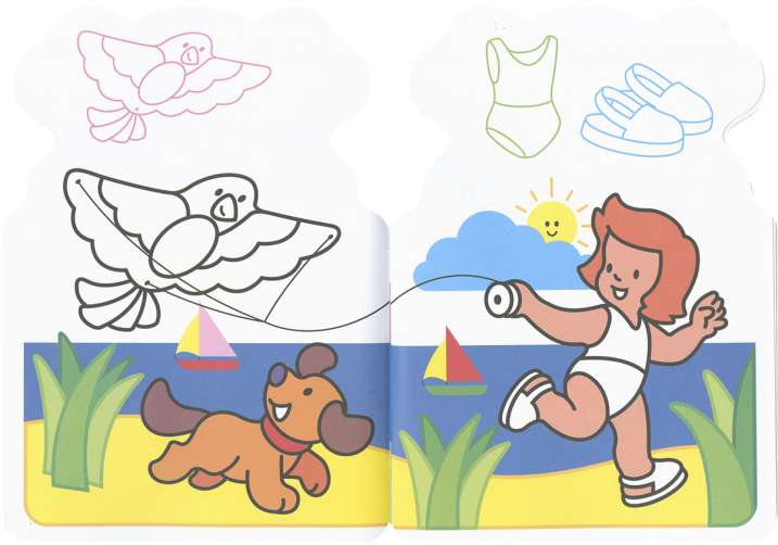 Pego y coloreo animales 4