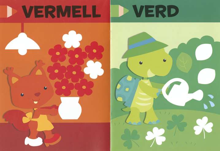 Maternal adhesius. Els colors