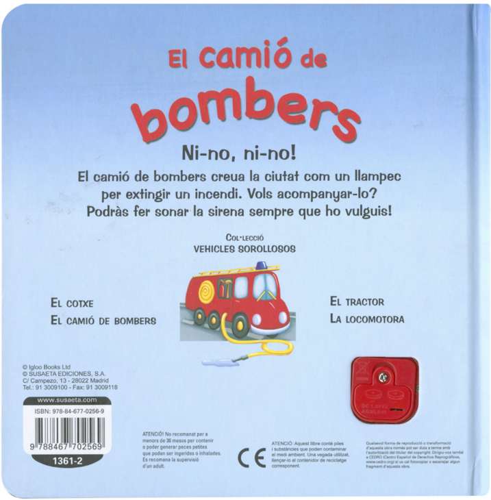 El camió de bombers