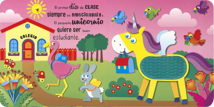 El pequeño unicornio en el...
