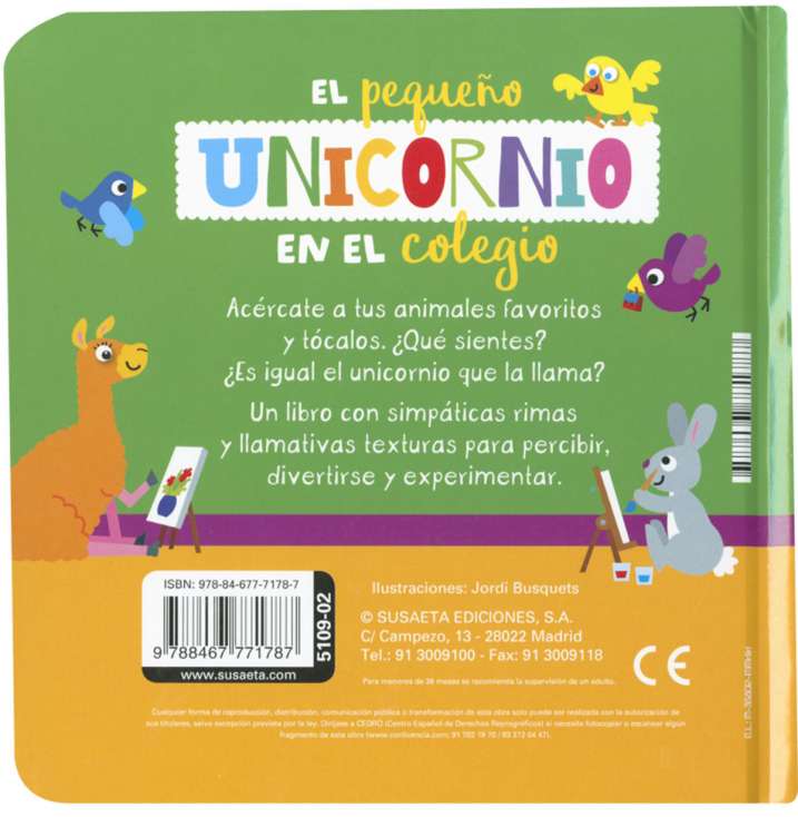 El pequeño unicornio en el...