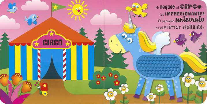 El pequeño unicornio en el...