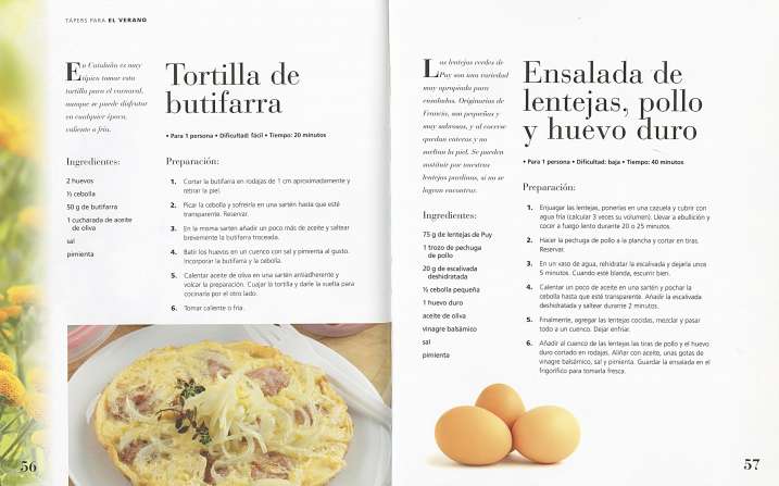 Recetas para tápers